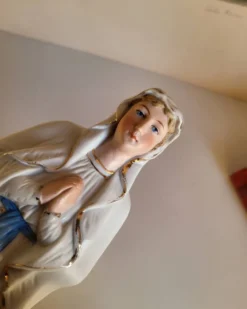 Statuette Religieuse Notre de Dame de Lourdes Sainte vierge Marie