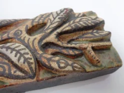 Studio Ceramic Wall Plaque by Gerhard Liebenthron, Germany, 1983