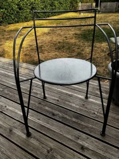 Suite de 4 fauteuils "Lune d'Argent" – Pascal Mourgue – Fermob