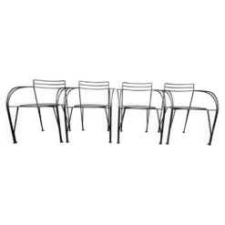 Suite de 4 fauteuils 