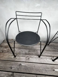 Suite de 4 fauteuils 