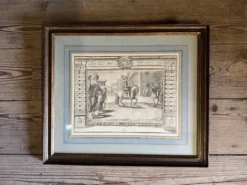 Suite de trois gravures, extraites de “l’instruction du Roy” Antoine de Pluvinel, 1666