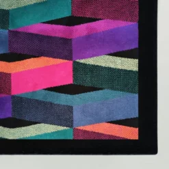 Superbe tapis en laine post-moderne italien des années 1980 par Missoni pour T&J Vestor.