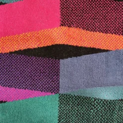 Superbe tapis en laine post-moderne italien des années 1980 par Missoni pour T&J Vestor.