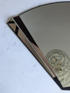 Super miroir éventail style Art Deco 80'