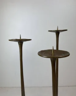 Support de bougie de sol brutaliste par Michael Harjes, Allemagne, 1960