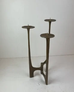 Support de bougie de sol brutaliste par Michael Harjes, Allemagne, 1960