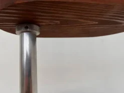 Support de fleurs Bauhaus en chrome tubulaire, années 1940