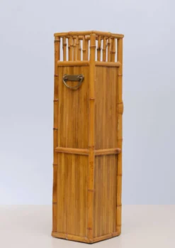Support de parapluie en bambou chinois, années 1960