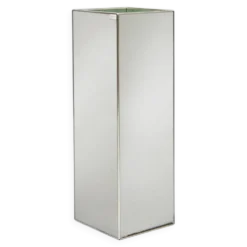 Support de plante miroir de milieu de siècle par Deknudt, Belgique, années 1980.