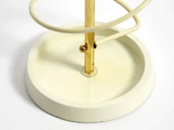 Support parapluie moderne du milieu du siècle en design hélicoïdal en corde, extrêmement rare.