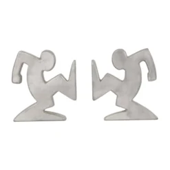 Supports de livres en métal design – La Linea (Osvaldo Cavandoli)