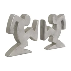 Supports de livres en métal design – La Linea (Osvaldo Cavandoli)