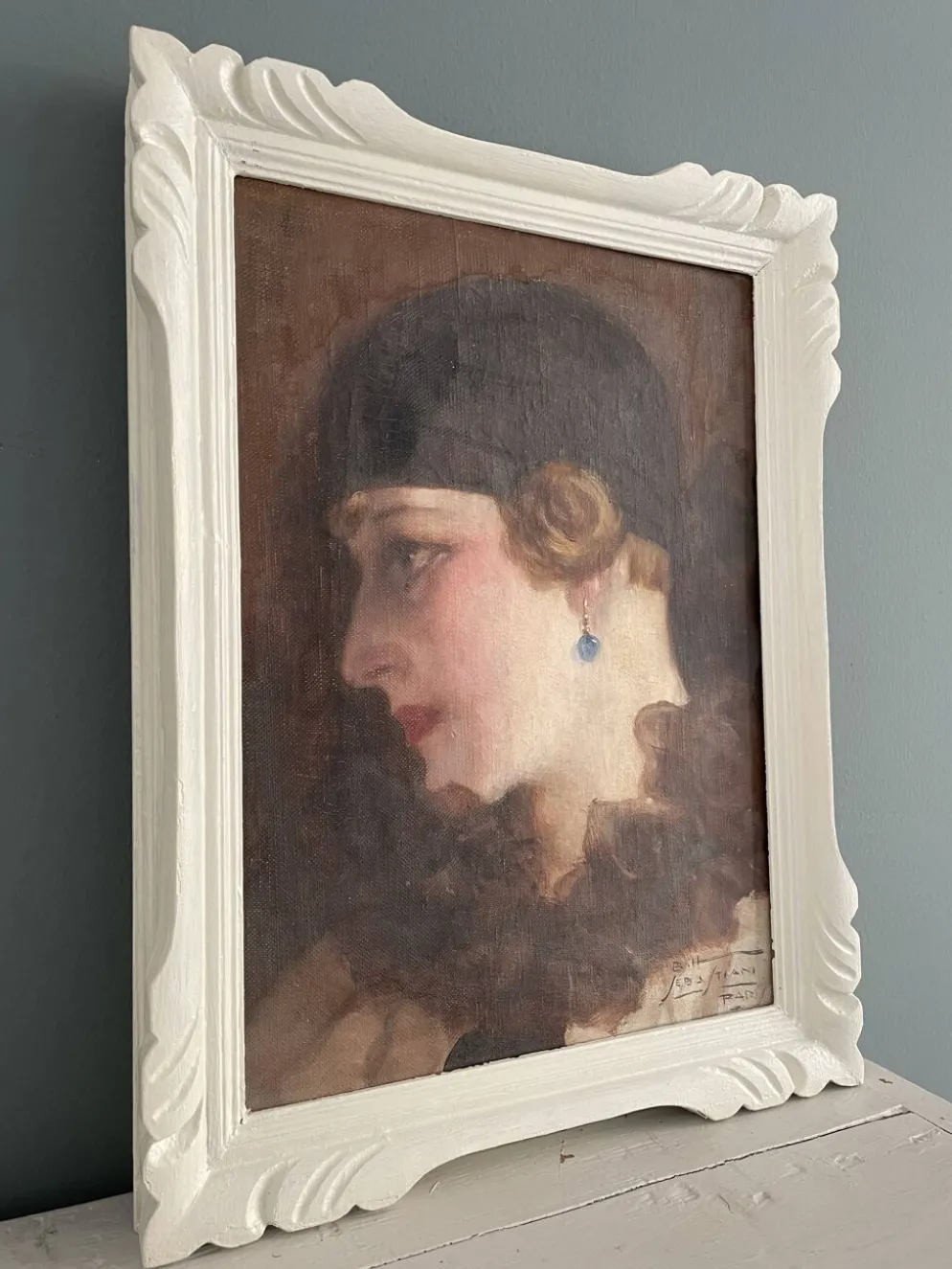Tableau ancien Art Déco, vers 1930