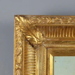 Tableau ancien « La tarentelle napolitaine » huile sur toile XIXe siècle