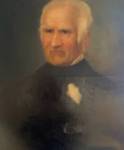 Tableau ancien portrait début XX siècle