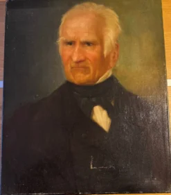 Tableau ancien portrait début XX siècle