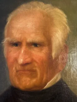 Tableau ancien portrait début XX siècle