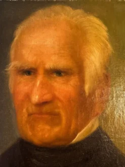 Tableau ancien portrait début XX siècle