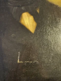 Tableau ancien portrait début XX siècle