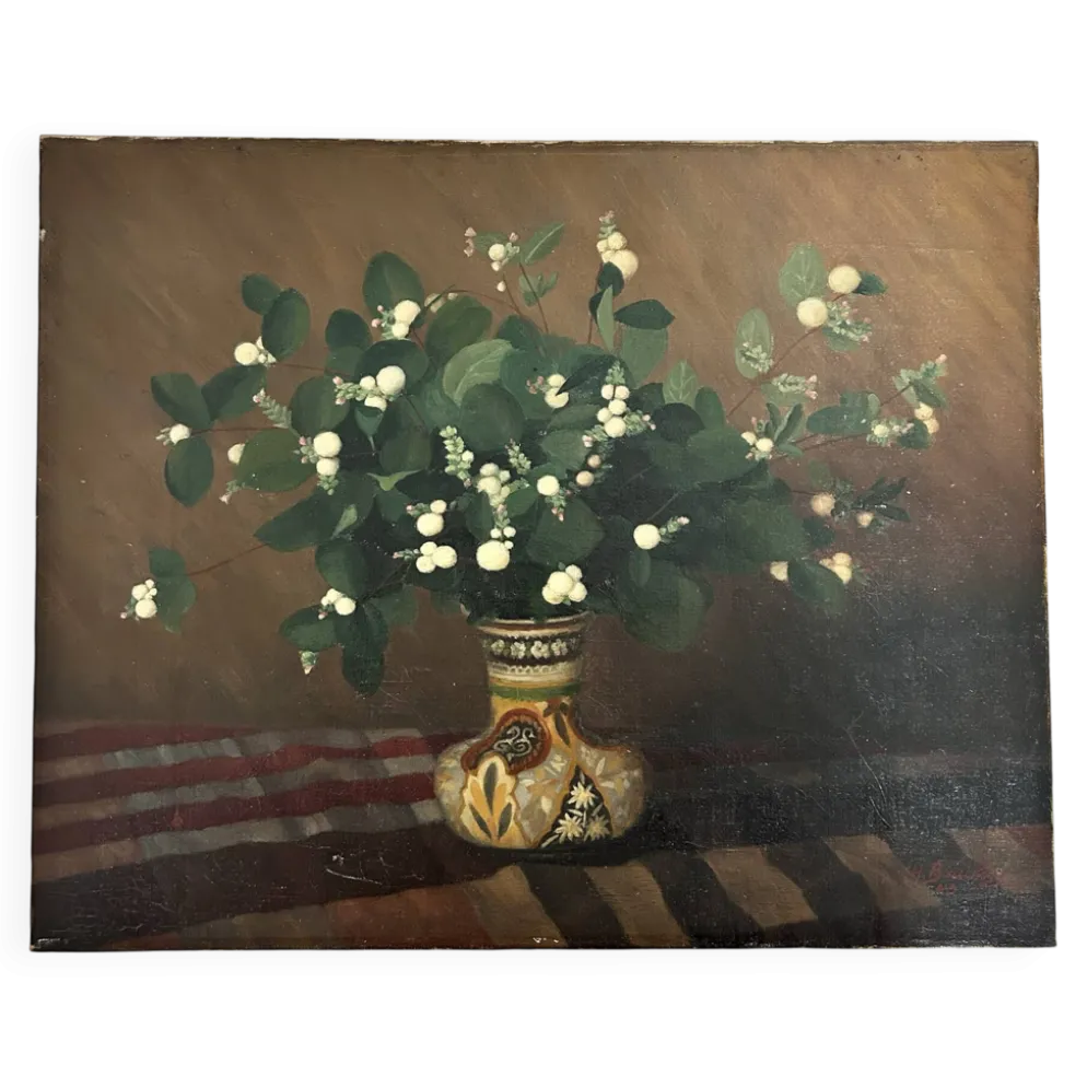 Tableau ancien signé H. Bauffay 1943