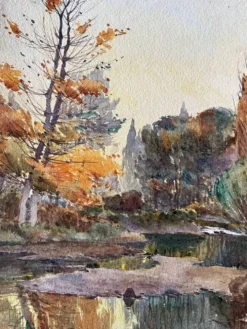 Tableau Aquarelle de Paul Monnier