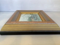 Tableau aquarelle signée bateau marine