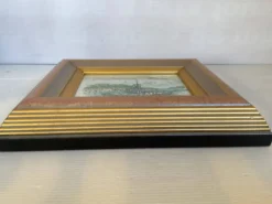 Tableau aquarelle signée bateau marine