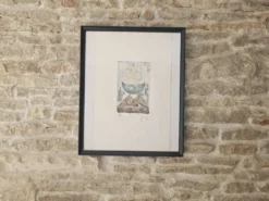 Tableau Gravure - le Foyer 630 - Signé Mischa Sijasov 1979