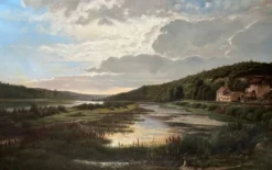 Tableau Hst daté de 1872 