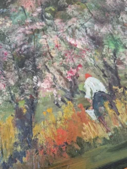 Tableau Huile sur Bois 