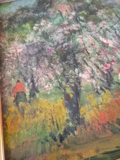 Tableau Huile sur Bois 
