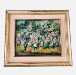Tableau Huile sur Bois 