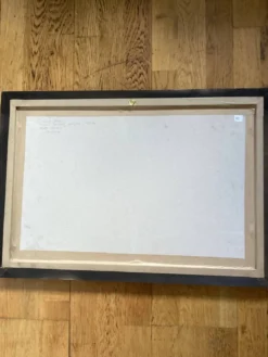 Tableau Huile sur carton signé dimension : hauteur -48cm- largeur -68,5 cm-