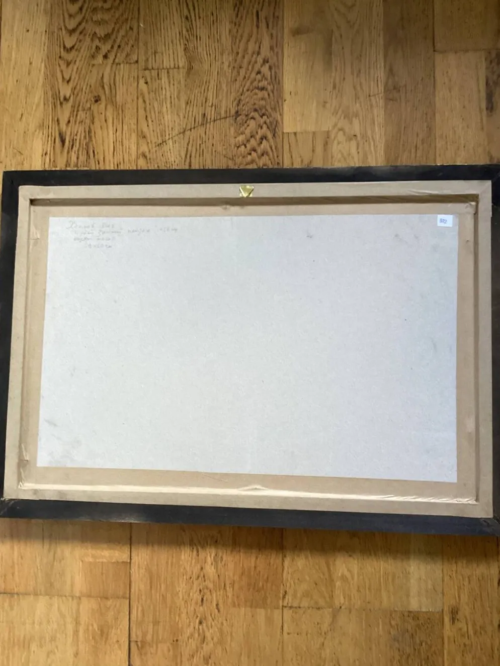 Tableau Huile sur carton signé dimension : hauteur -48cm- largeur -68,5 cm-