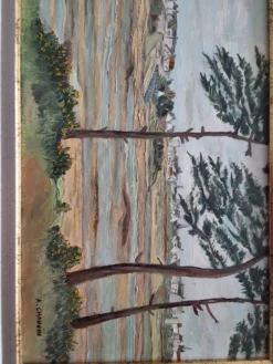 Tableau huile sur toile