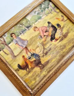 Tableau Huile sur Toile 
