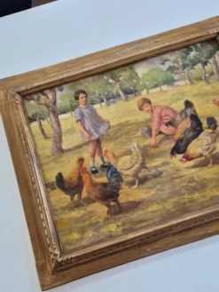 Tableau Huile sur Toile 