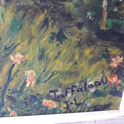 Tableau peinture huile sur toile