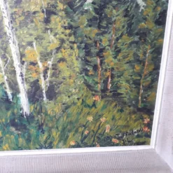 Tableau peinture huile sur toile
