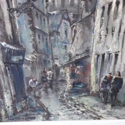 Tableau peinture Montmartre Paris Raymond Besse
