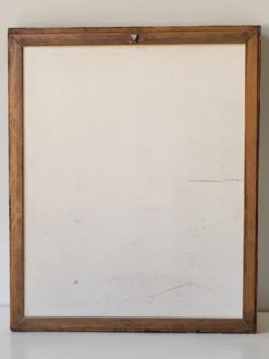 Tableau / Peinture sur toile de jute / Perroquet