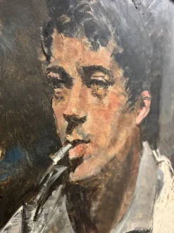 Tableau portrait Armand Massonet 1964
