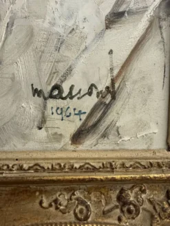 Tableau portrait Armand Massonet 1964