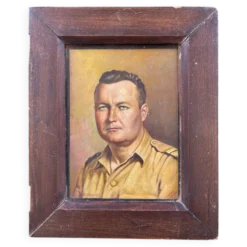 Tableau portrait d’homme en chemise