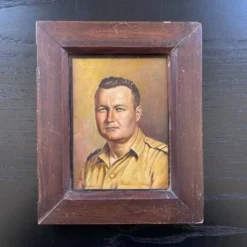 Tableau portrait d’homme en chemise
