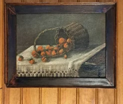 Tableau post-impressionniste, Huile sur Toile signée Nature morte 1929