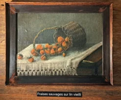 Tableau post-impressionniste, Huile sur Toile signée Nature morte 1929
