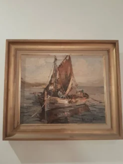 Tableau signé Van Den Bussche