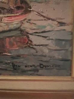 Tableau signé Van Den Bussche
